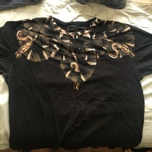 Marcelo Burlon Men’s Large Snake T-Shirt